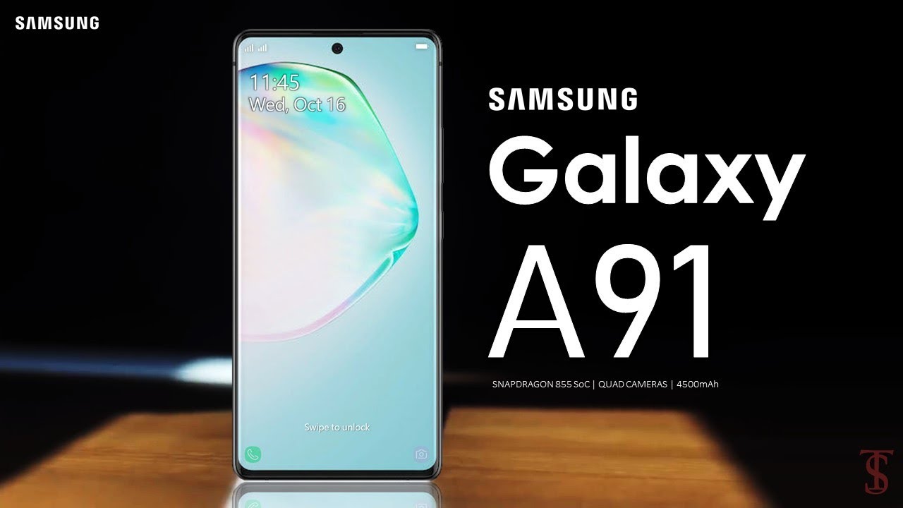 Samsung Galaxy A91 First Look, Design, Release Date, Specifications, 8GB RAM, Camera, Features