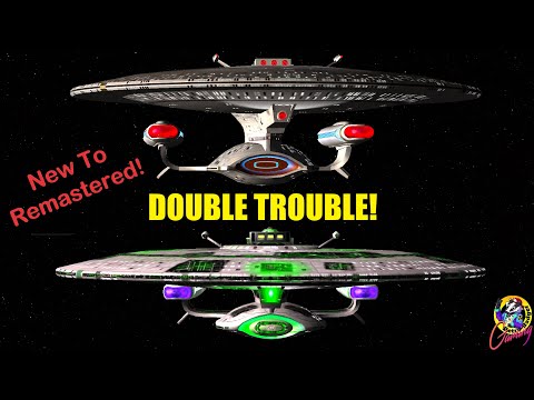 4K New Galaxy X Class VS Assimilated Galaxy X Class - Galaxy X From Hell Star Trek Ship Battles