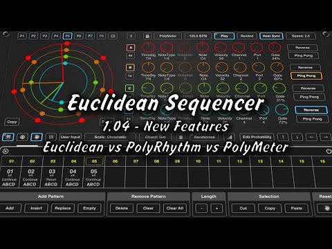 Euclidean Sequencer - 1 04 update