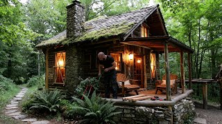 Download lagu Pria Membangun Rumah Bushcraft dalam 30 HariDari Awal Sampai Akhir mp3