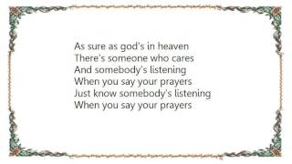 Collin Raye - When You Say Your Prayers Lyrics