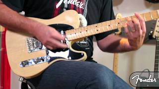 Video thumbnail for Fender 60th Anniversary Telecaster by Fender Scandinavia