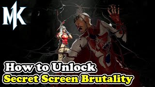 How to Unlock NEW Secret Screen Brutality in Mortal Kombat 1