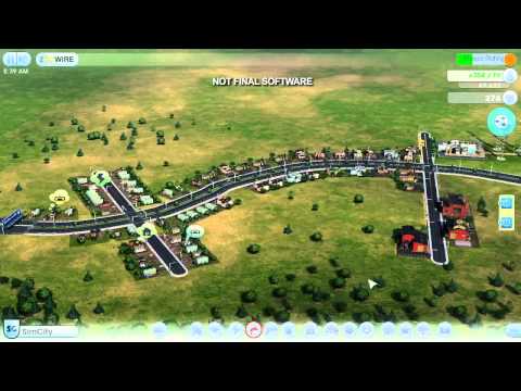 SimCity walkthrough part 1 HD gameplay developers walkthrough