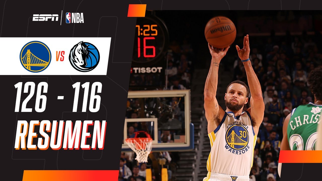 COCINANDO CON EL CHEF: 23 PUNTOS DE CURRY Y TRIUNFAZO DE LOS WARRIORS FRENTE A LOS MAVERICKS