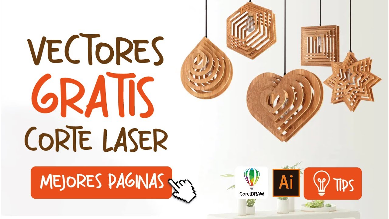 3 Paginas para descargar vectores para corte y grabado láser  GRATIS