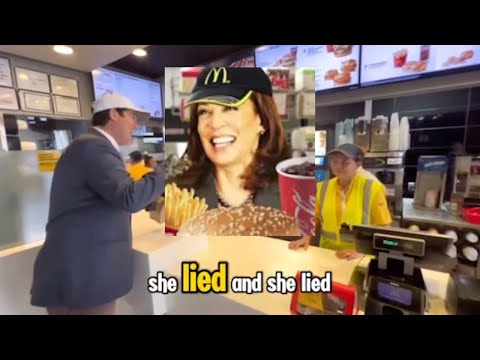  Telling McDonald's Workers Kamala Harris LIED About Working There 