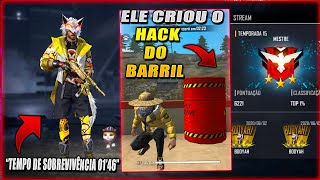 ESSA HACK FEZ 25000 VĂTIMAS EM 1 MĂS NO FREE FIRE! CRIADOR DO HACK DO BARRIL!
