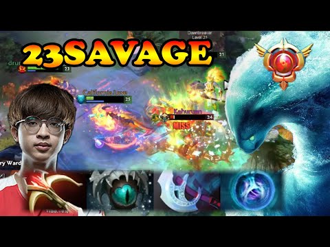 23Savage Grandmaster Morphling vs Huskar meta raid boss | Giveaway | Dota 2 Pro Gameplay