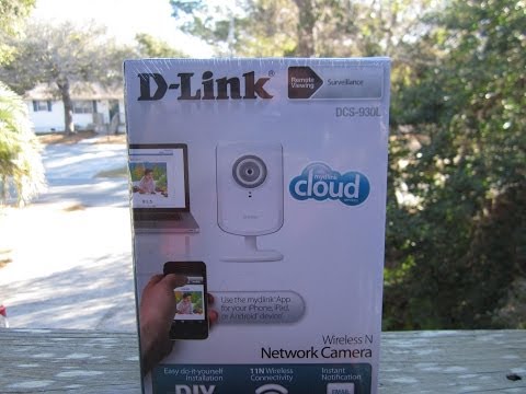 D-Link DCS-930L Wireless Surveillance Camera- Unboxing & Installation - Jan. 25, 2014