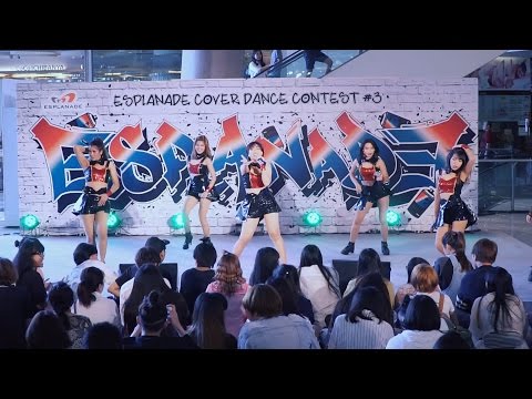 160828 The Antares cover KPOP - U&I (Ailee) + Hush Hush; Hush Hush @ Esplanade#3 (Audition)