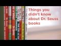 Facts About Dr Seuss Books