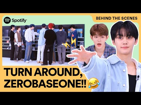 ZEROBASEONE turns their backs on us (literally)ㅣBehind the Scenes