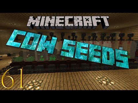 Let's Play Modded Minecraft Survival Ep. 61 (Cow Seeds)
