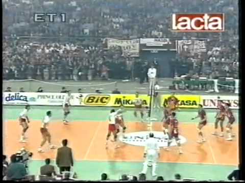 Olympiacos - Messaggero Ravenna = 0-3 | F4 Volleyball 1991/92