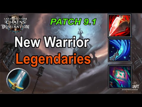 Analyzing The New Warrior Legendaries Coming in Patch 9.1 [The latest in Warrior Theorycrafting]