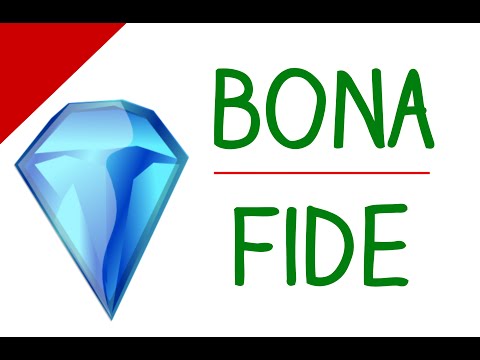 Learn English Words - Bona Fide (Vocabulary Video)