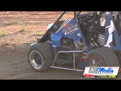 Compact Speedcars: Flynn and Mathers Crash - Carina Speedway