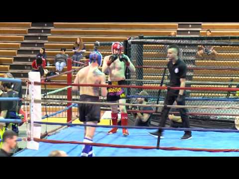 Michael Clark Muay Thai fight - WKA 2015