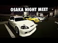 I Hosted A CAR MEET In JAPAN COPS SHUT IT DOWN Osaka KANJO Civic Night Meeting EF9 EG6 EK9