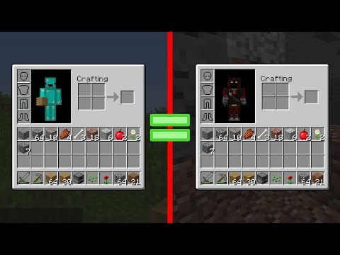 Minecraft but BadBoyHalo and I’s Inventories are Linked