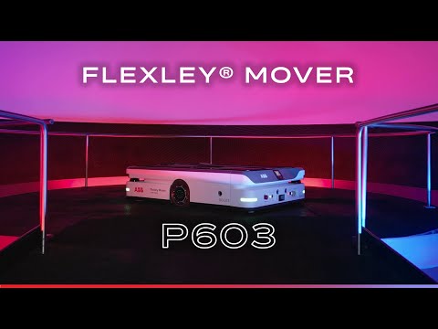 AI-Powered Visual SLAM & AMR Studio with Flexley® Mover P603 | 3D Animation | Product Promo | ABB Robotics