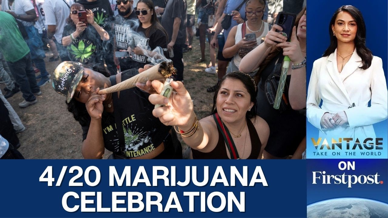 Denver Lights Up for Annual '4/20' Marijuana Celebration | Vantage on Firstpost | 4K