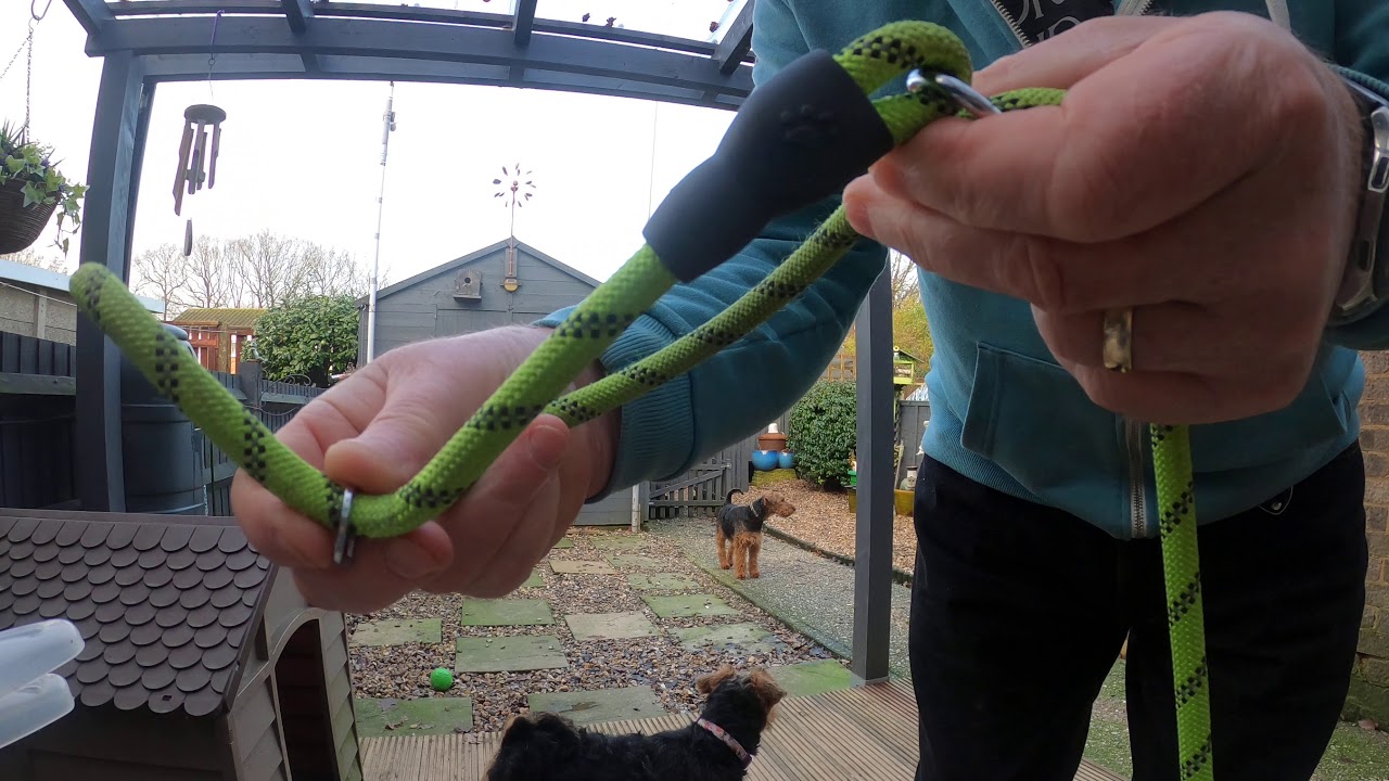 Watch video Figure 8 Dog lead Now Figure 8 Dog lead