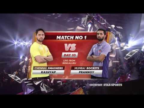 Highlights: Mumbai Rockets vs Chennai Smashers