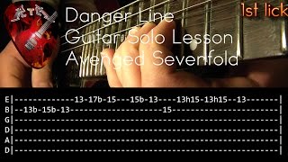 Download lagu Danger Line Guitar Solo Lesson - Avenged Sevenfold (with tabs) mp3 Download lagu Danger Line Guitar Solo Lesson - Avenged Sevenfold (with tabs) mp3
