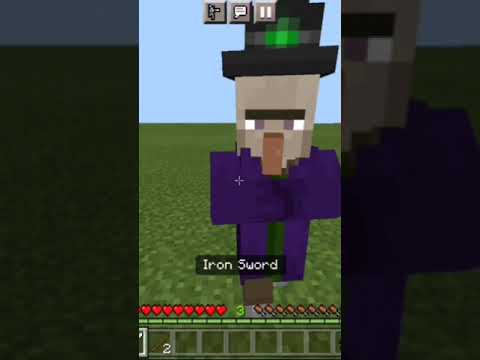 how to kill a witch without not taking any damage | #minecraft | #shorts | #novmango_gaming |