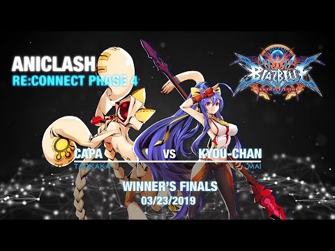 Aniclash Re:Connect Phase 4 Winner's Finals: Kyou-Chan (Mai) vs Capa (Taokaka)