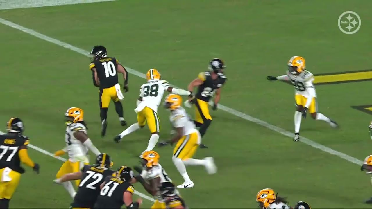 Drew Allar connects with Kaden Wetjen for the TD