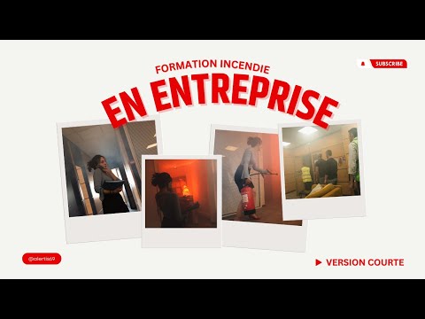 Formation incendie en entreprise : que faire en cas d'incendie ?