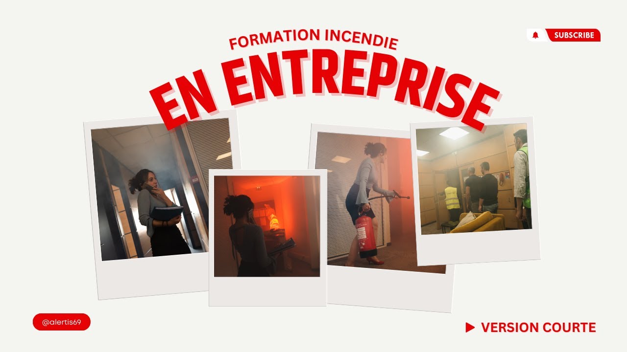 Formation incendie en entreprise : que faire en cas d'incendie ?