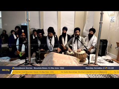 AKJ Raensabaayee Keertan - Mountain House, CA (Bay Area, USA) - Dec 15-16, 2018