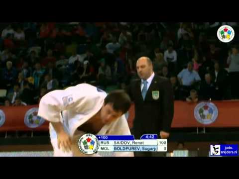 Judo 2013 Grand Prix Samsun: Saidov (RUS) - Boldpurev (MGL) [+100kg]