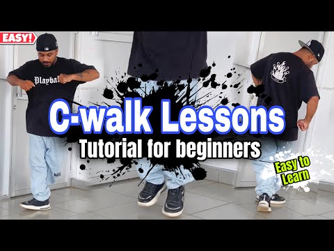 C-walk Lessons | How To Crip Walk Tutorial for Beginners