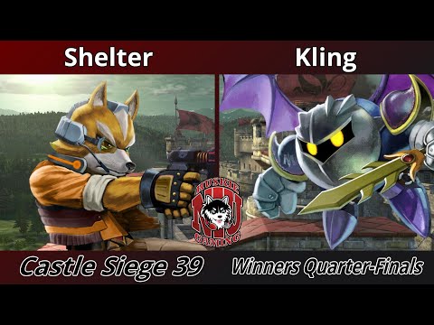 Castle Siege 39 - Winners Quarter-Finals - Shelter (Fox) vs Kling (Meta Knight)