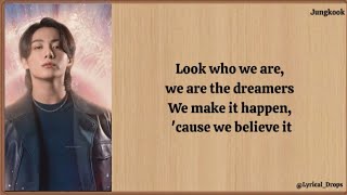 Download lagu BTS JungKook Dreamers (feat. Fahad Al Kubaisi) Lyrics  mp3