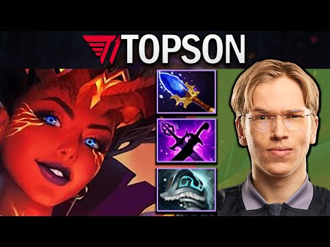 Queen of Pain Dota 2 7.32 Gameplay T1.Topson Practicing New Agha - Dagger #dota2 #dota2gameplay