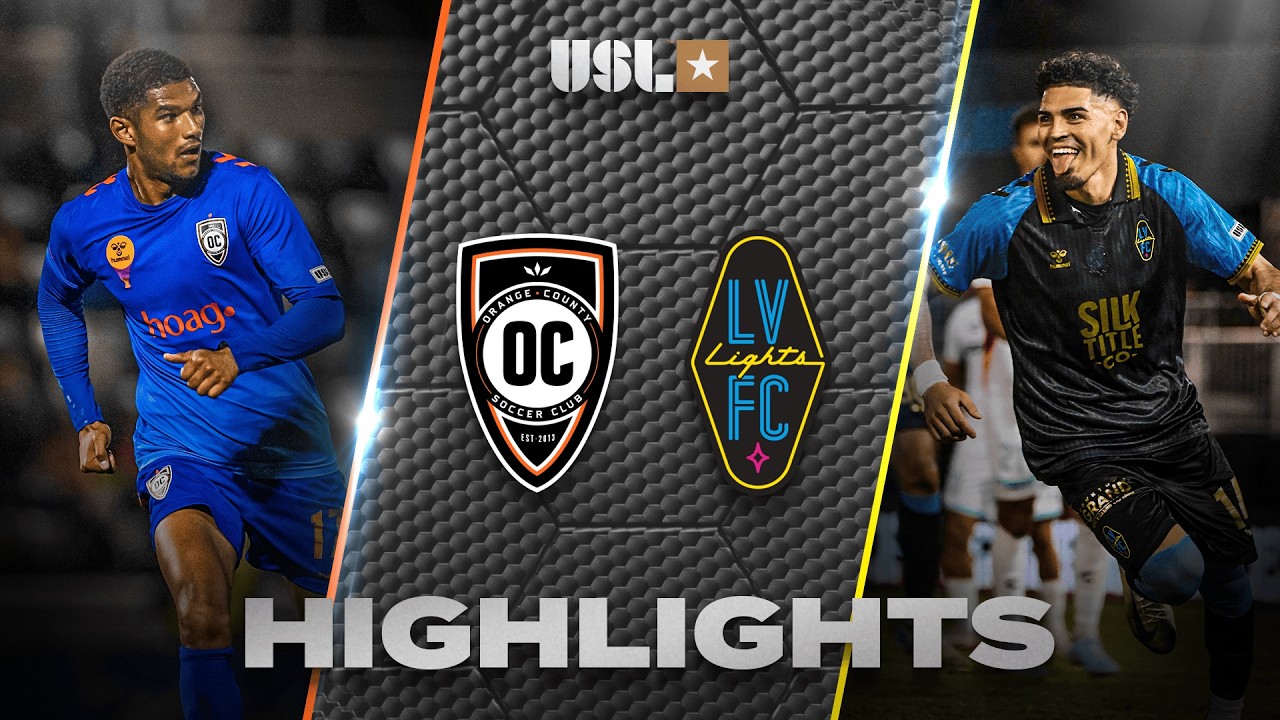 Orange County SC vs Las Vegas Lights Highlights