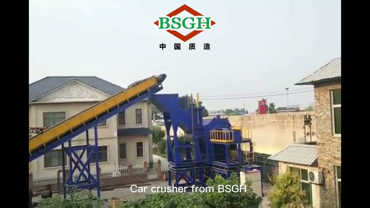 Hammer Mill Car Crusher Metal And Car Shredders For Scrap Metal Recycling | What Is A Car Crusher