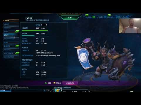 Fafnir SMITE AMAXMAN Max Rabe God Clicking