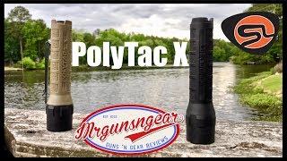 Video: Streamlight PolyTac X Ficklampa Brun