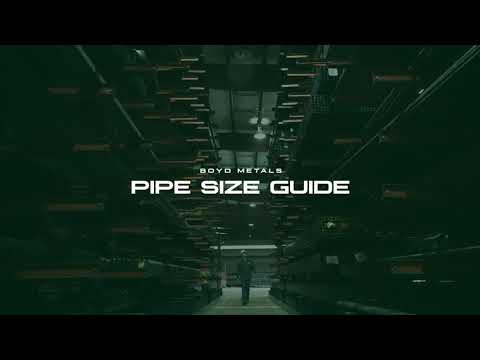 Boyd Metals' Pipe Size Guide