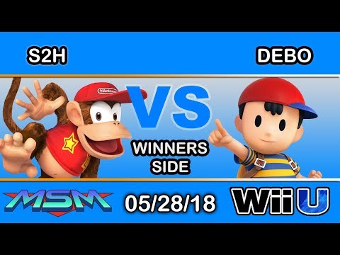 MSM 148 - S2H (Diddy Kong) Vs. :v~ | Debo (Ness) Winners R3 - Smash 4