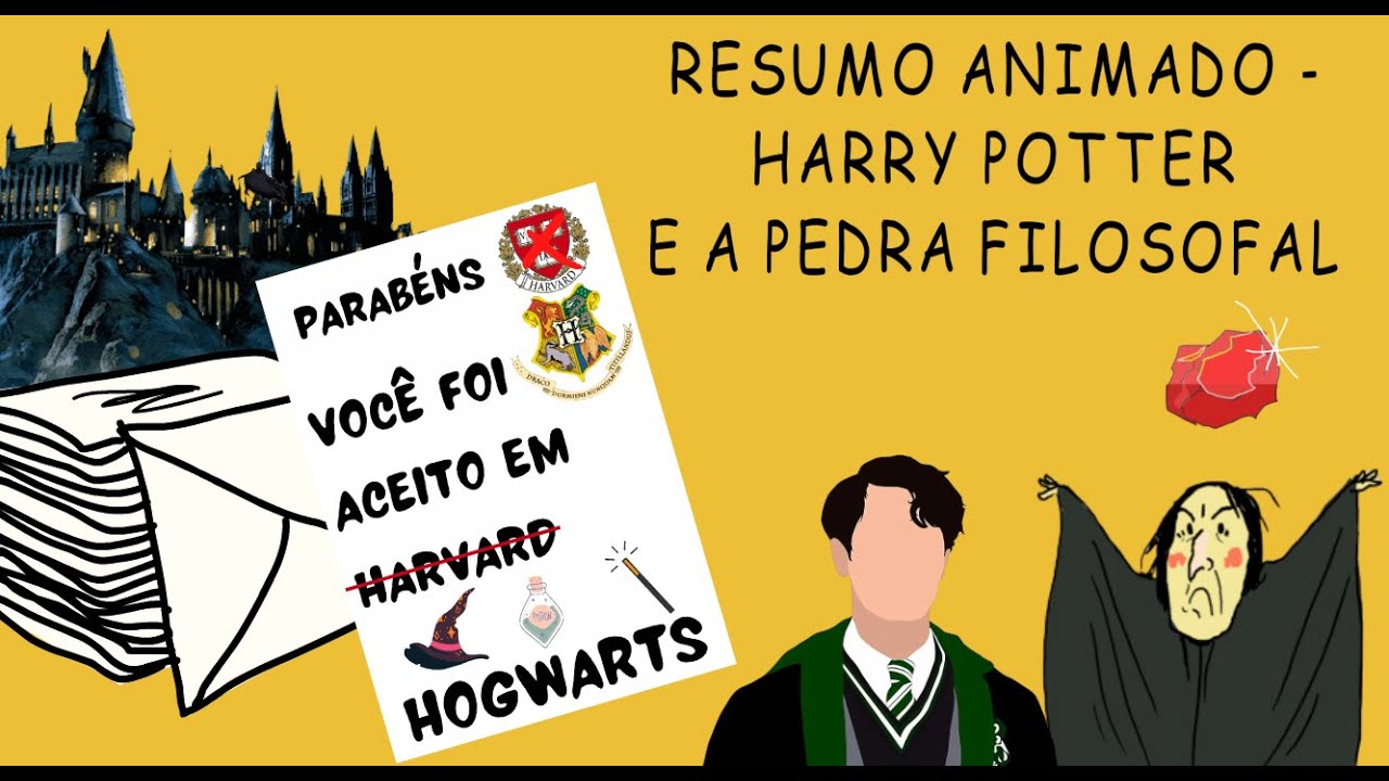 Harry Potter e a pedra filosofal resumo animado   Harry Potter e a pedra filosofal   resenha