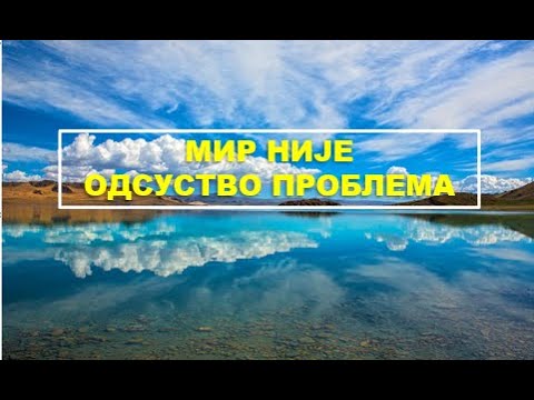 ŠTA JE PRAVI MIR, Vesna Biorac #mir