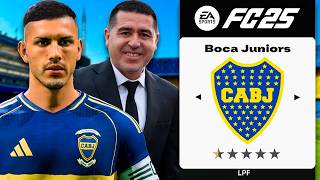 Me convierto en el nuevo DT de Boca… FC 25 Modo Carrera: Boca Juniors #1